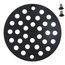 Wrought Iron 4" Screw On Shower Strainer, 102763WR