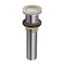Bathroom Pop Up Drain, Vessel Sink Drain With Removable Stopper And Anti-Clog