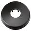 Black Shower Arm Flange, 137488BL