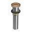 Antique Bronze Pop-up Drain No Overflow, 140780AZ
