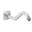 8" Chrome Curved Shower Arm