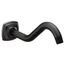 Matte Black 8" Shower Arm And Flange, 161951BL