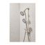 Spot Resist Brushed Nickel 5 Function 4.5" Diameter w/ Handshower Showerhead, 26035SRN