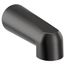 Matte Black Non-diverter Spout, 3829BL