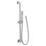 Chrome Eco-performance Soft Square Handshower w/ Slide Bar 1.75 Gpm, 3988EP
