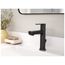 Slate Matte Black 1 Handle Low Arc Bathroom Faucet, 40051BL