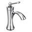 Wynford Chrome 1 Handle Bathroom Faucet, 4500, 4500-MOEN