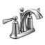 Wynford Chrome 2 Handle Bathroom Faucet, 4505