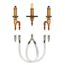 M-pact 2 Handle Roman Tub Valve 10"-24" Center 1/2" PEX/1/2" Expansion PEX