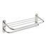 Hotel Motel Stainless 24" Towel Bar w/ Shelf, 5208-241PS