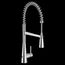 Sleek Chrome 1 Handle Pre-rinse Spring Pulldown Kitchen Faucet, Motionsense Wave, 5925EWC