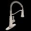 Belfield Spot Resist Stainless Pre-rinse Spring 1 Handle Pulldown Kitchen Faucet, 5927SRS