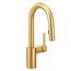 Align Brushed Gold 1 Handle Pulldown Bar Faucet, 5965BG