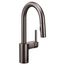 Align Black Stainless 1 Handle Pulldown Bar Faucet, 5965BLS