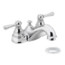 Kingsley Double Handle Lavatory Faucet With Drain Assembly - Chrome