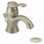Kingsley Single Handle Lavatory Faucet With Drain Assembly - Brushed Nickel