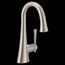 Kurv Spot Resist Stainless 1 Handle High Arc Bar Faucet, 6126SRS