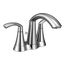 Glyde Chrome 2 Handle Bathroom Faucet, 6172