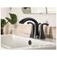 Glyde Matte Black 2 Handle Bathroom Faucet, 6172BL