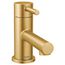 Align Brushed Gold 1 Handle Bathroom Faucet, Low Arc, 6191BG