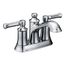 Dartmoor Chrome 2 Handle Bathroom Faucet, 6802, 6802-MOEN