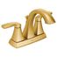 Voss Brushed Gold 2 Handle Bathroom Faucet, 6901BG