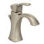 Voss Brushed Nickel 1 Handle Bathroom Faucet, 6903BN