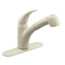 Extensa Single Handle Sand Kitchen Faucet with Pullout Spout