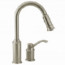 Aberdeen Single Handle Stainless Kitchen Faucet with Pullout Spout