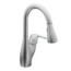 Medora Single Handle Chrome Kitchen Faucet with Pullout Spout