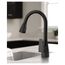 Slate Matte Black 1 Handle High Arc Pulldown Kitchen Faucet, 76162BL