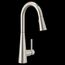 Sleek Spot Resist Stainless 1 Handle Pulldown Kitchen Faucet, Motionsense And Voice Control, 7864EVSRS