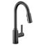 Genta Lx Matte Black 1 Handle Pulldown Kitchen Faucet, 7882BL