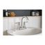 Ellicott Spot Resist Brushed Nickel 2 Handle High Arc Bathroom Faucet, 84092SRN