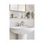 Haber Spot Resist Brushed Nickel 2 Handle Bathroom Faucet, 84768SRN