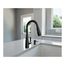Haelyn Matte Black 1 Handle High Arc Pulldown Kitchen Faucet, w/ Colorcue, 87627EIBL