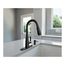 Haelyn Matte Black 1 Handle High Arc Pulldown Kitchen Faucet, w/ Colorcue, 87627EIBL
