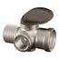 Brushed Nickel Shower Arm Diverter (2.5"l X 2"w X 3"h), A720BN