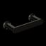 Genta Lx Matte Black Pivoting Paper Holder, BH3808BL