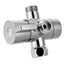 Chrome Shower Arm Diverter (non-pivoting)