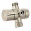 Brushed Nickel Shower Arm Diverter (non-pivoting), CL703BN