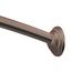Old World Bronze 5' Curved Shower Rod, Csr2155owb