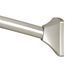 Brushed Nickel Adjustable Curved Shower Rod, Csr2164bn