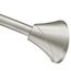 Brushed Nickel Tension Curved Shower Rods, Csr2172bn