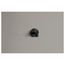 Iso Matte Black Single Robe Hook, DN0703BL