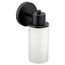 Iso Matte Black 1 Globe Bath Light, DN0761BL