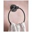 Iso Matte Black Towel Ring, DN0786BL