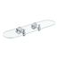 Iso Chrome Vanity Shelf, DN0790CH