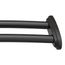 Matte Black Adjustable Curved Shower Rod, Dn2141bl