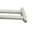 Brushed Nickel Adjustable Curved Shower Rod, Dn2141bn